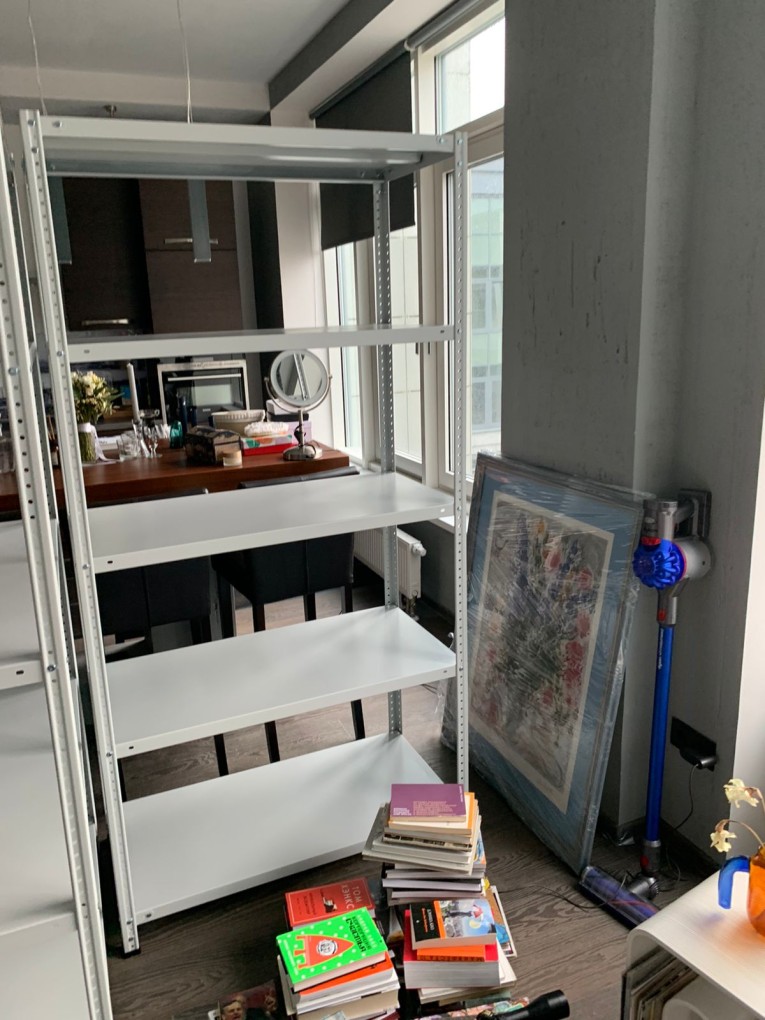 Стеллаж металлический Титан МС-500 2000х1000х400 5 полок купить в Ярославле