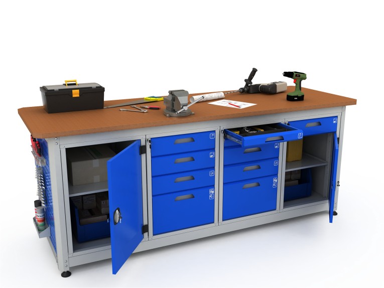 Верстак четырехтумбовый COMBAT 41452.2340 купить в Ярославле Верстак четырехтумбовый COMBAT 41452.2340 купить в Ярославле