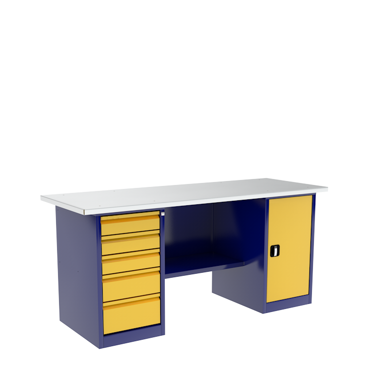 Верстак с тумбой и драйвером ВП-4Т/1,9 купить в Ярославле