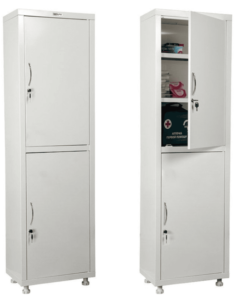 Медицинский шкаф HILFE МД 1 1650/SS купить в Ярославле