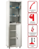 Медицинский шкаф HILFE МД 1 1650/SG купить в Ярославле