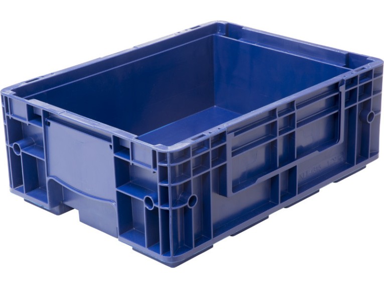 Ящик 396х297х147,5 4315 R-KLT синий купить в Ярославле Ящик 396х297х147,5 4315 R-KLT синий купить в Ярославле