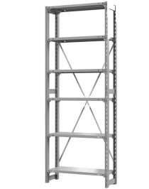 Стеллаж ТСУ 3500x700x600 6 полок (300 кг, металл) Стеллаж ТСУ 3500x700x600 6 полок (300 кг, металл)