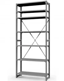 Стеллаж ТСУ 2500x1000x800 7 полок (150 кг, перф)