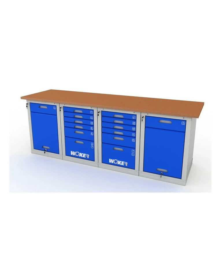 Верстак четырехтумбовый WOKER PRO 42662.2400 купить в Ярославле