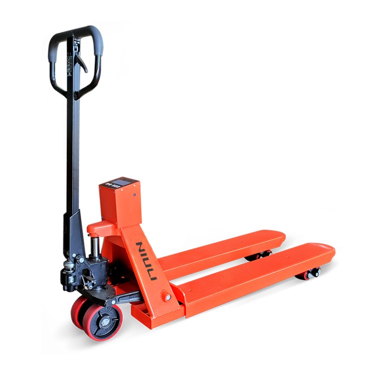 Гидравлическая рохля с весами CBY-II 2000 PDP (г/п 2000 кг, вилы 1150x550 мм) NIULI купить в Ярославле