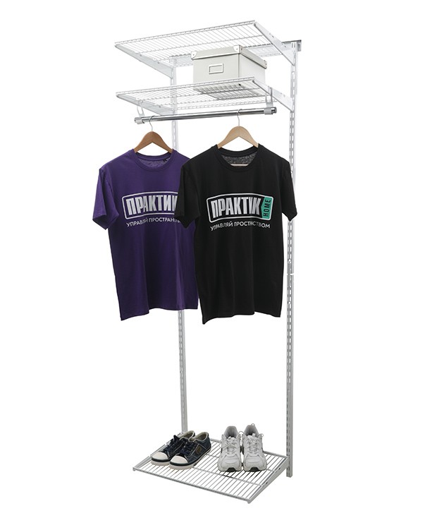 Гардеробная система Практик Home Basic G60 белая купить в Ярославле Гардеробная система Практик Home Basic G60 белая купить в Ярославле