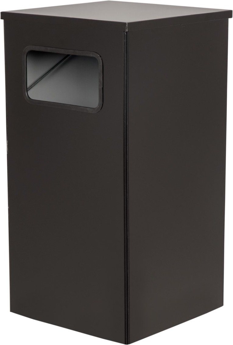 Урна 80 литров Квадро-19 черный купить в Ярославле Урна 80 литров Квадро-19 черный купить в Ярославле