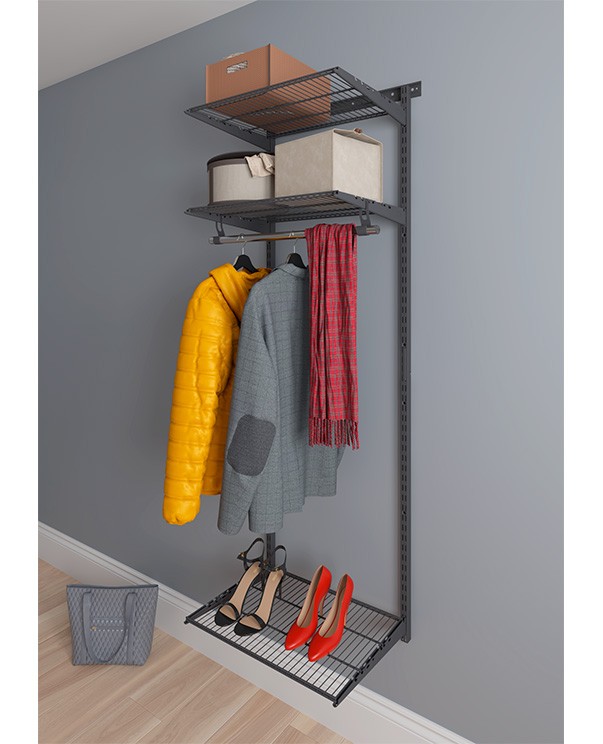 Гардеробная система Практик Home Basic G60 графит купить в Ярославле Гардеробная система Практик Home Basic G60 графит купить в Ярославле