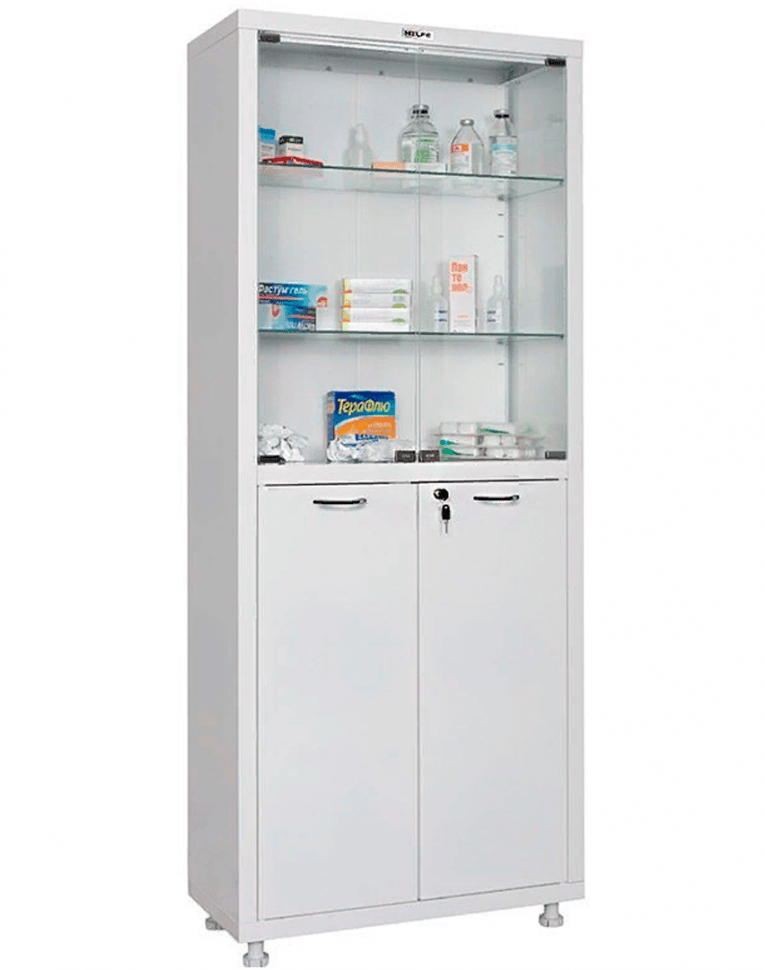 Медицинский шкаф HILFE МД 2 1670/SG купить в Ярославле