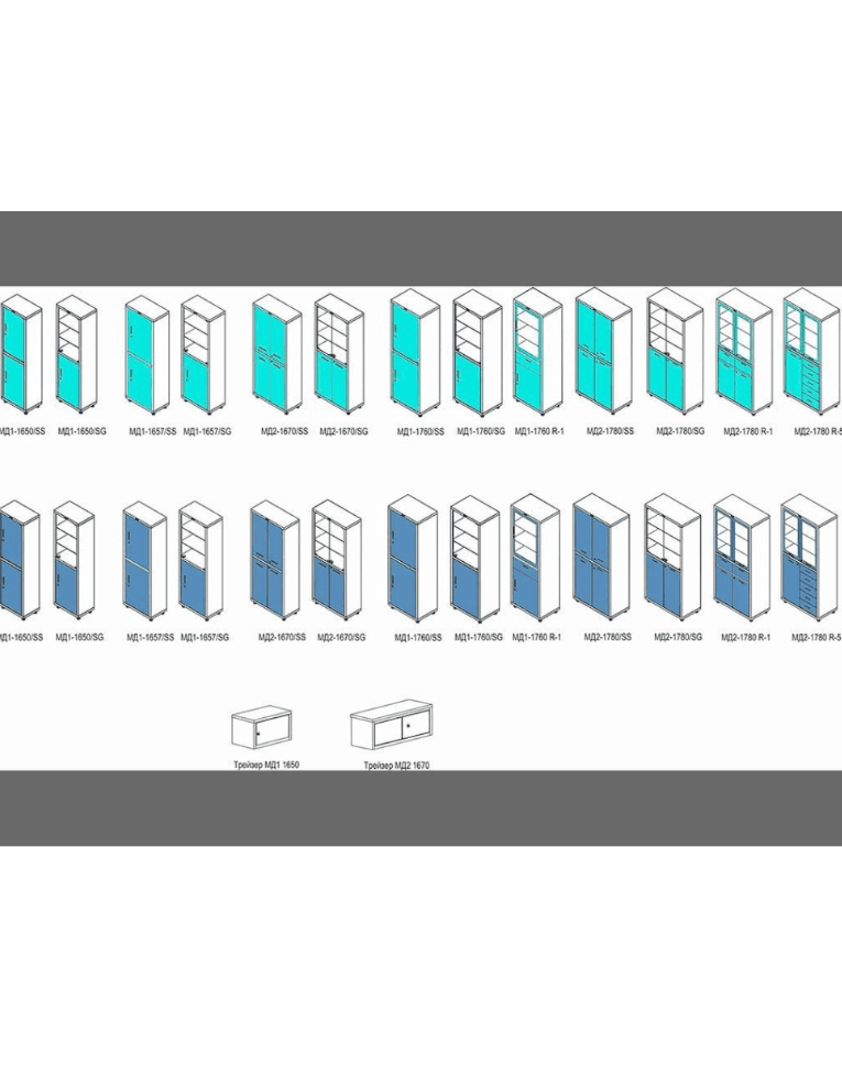 Медицинский шкаф HILFE МД 2 1670/SG купить в Ярославле Медицинский шкаф HILFE МД 2 1670/SG купить в Ярославле