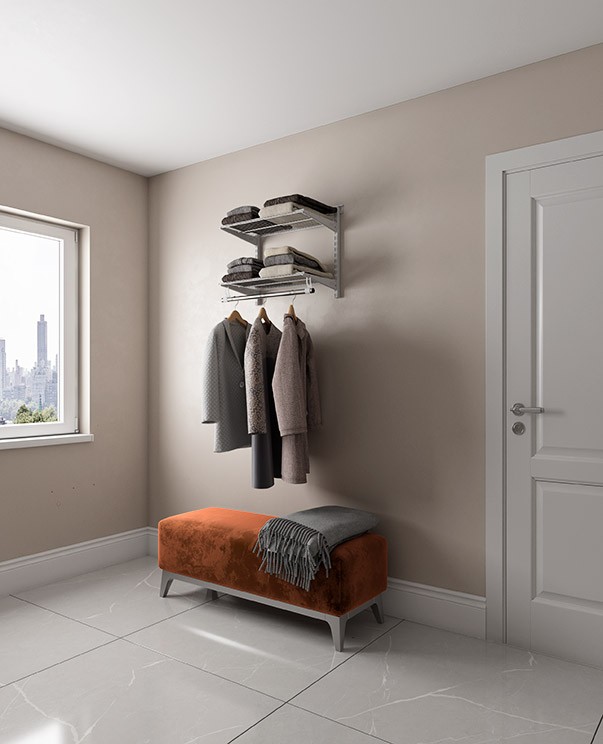 Гардеробная система Практик Home Basic G60S графит купить в Ярославле