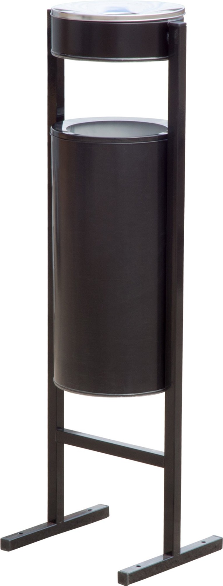 Урна уличная с пепельницей 25 литров черный купить в Ярославле Урна уличная с пепельницей 25 литров черный купить в Ярославле