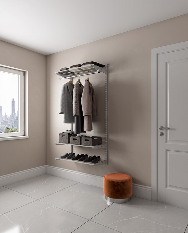 Гардеробная система Практик Home Basic G90 графит купить в Ярославле Гардеробная система Практик Home Basic G90 графит купить в Ярославле