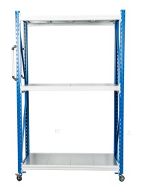 Стеллаж мобильный БиКом СТ-4 250x210x90 3 полки Стеллаж мобильный БиКом СТ-4 250x210x90 3 полки