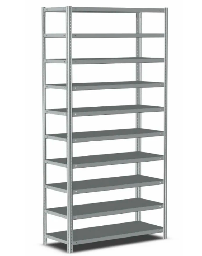Стеллаж металлический Титан МС-500 1500х1500х600 10 полок купить в Ярославле Стеллаж металлический Титан МС-500 1500х1500х600 10 полок купить в Ярославле