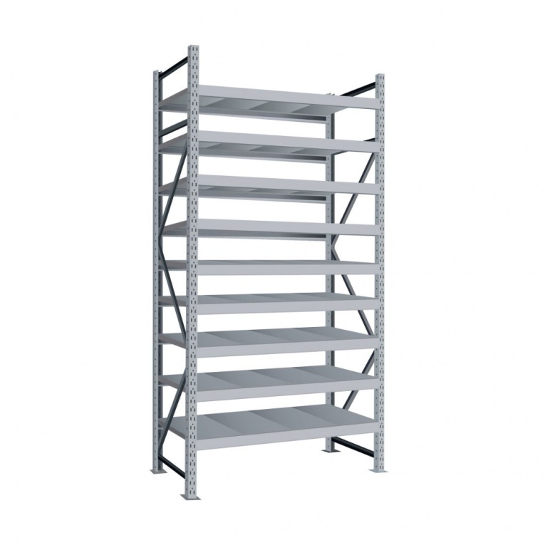 Стеллаж грузовой Диком СТ-051 2500х1800х650 с 9 ярусами купить в Ярославле