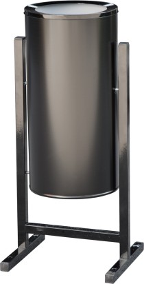 Урна уличная 25 литров черн Урна уличная 25 литров черн