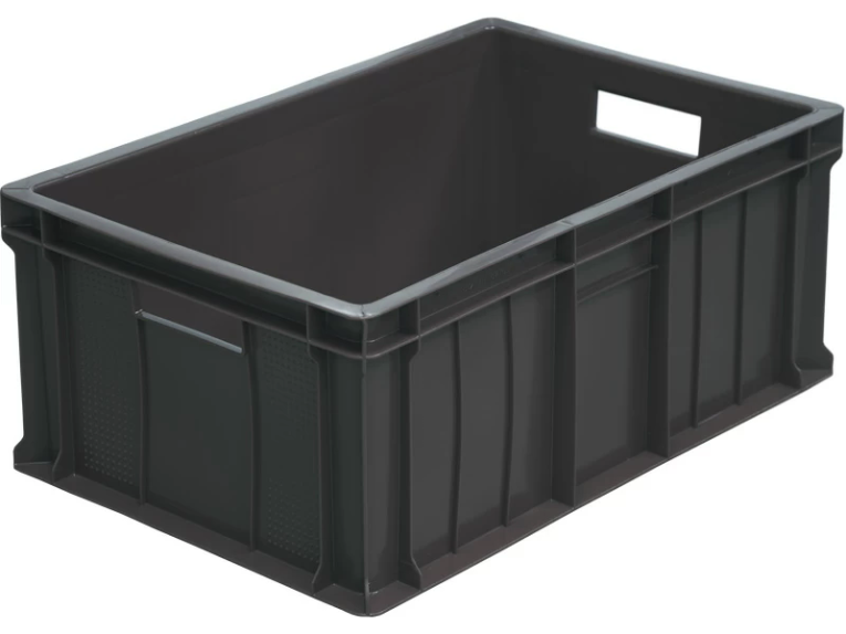 Ящик 600х400х250 сплошной чёрный купить в Ярославле Ящик 600х400х250 сплошной чёрный купить в Ярославле