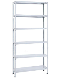 Стеллаж металлический Титан МС-500 1200х700х400 6 полок Стеллаж металлический Титан МС-500 1200х700х400 6 полок