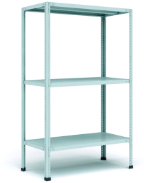Стеллаж металлический Титан МС-500 1200х1200х400 3 полки Стеллаж металлический Титан МС-500 1200х1200х400 3 полки