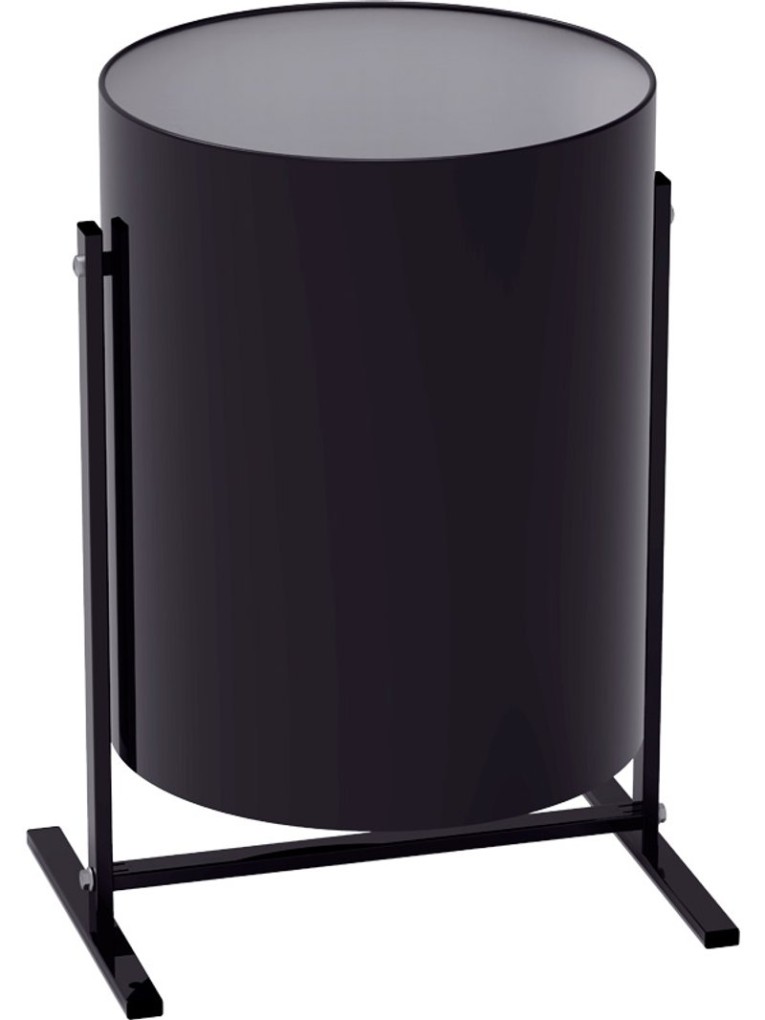 Урна металл 25л. разборная цв. чёрный купить в Ярославле Урна металл 25л. разборная цв. чёрный купить в Ярославле