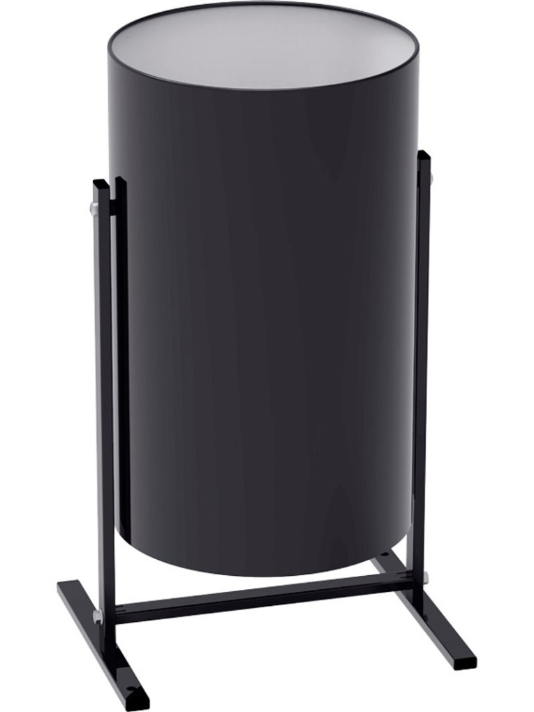 Металлическая уличная урна 19 литров черного цвета купить в Ярославле Металлическая уличная урна 19 литров черного цвета купить в Ярославле