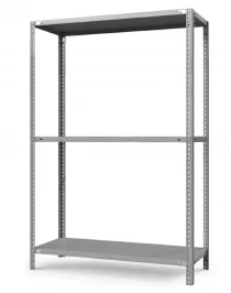 Стеллаж MS Strong 2550х1200х600 3 полки Стеллаж MS Strong 2550х1200х600 3 полки