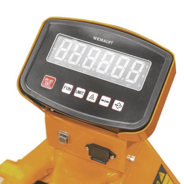 Гидравлическая рохля с весами BFC-SC (2000 кг; 1150х570 мм; RDP) WEMALIFT купить в Ярославле