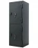 Офисный сейф Aiko AMH-125/2T (223T), закрытый вид справа Офисный сейф Aiko AMH-125/2T (223T), закрытый вид справа