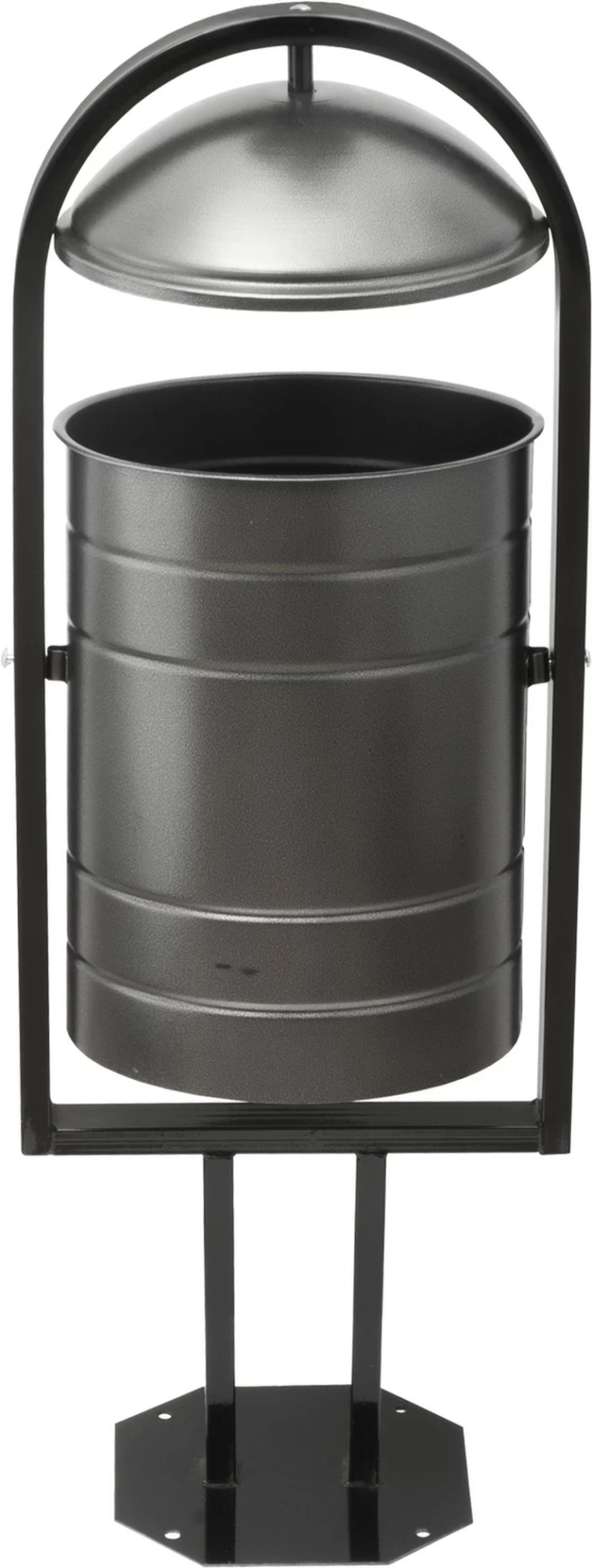 Урна уличная 370х300х1000 серебряная купить в Ярославле Урна уличная 370х300х1000 серебряная купить в Ярославле