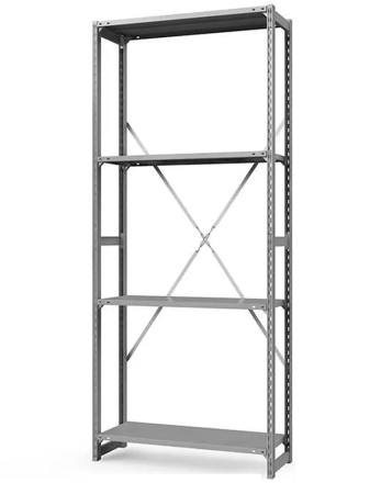 Стеллаж ТСУ 2500x700x400 4 полки (150 кг, металл) купить в Ярославле