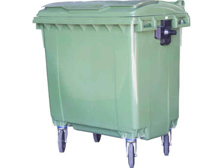 Мусорный контейнер 770л. зелёный купить в Ярославле Мусорный контейнер 770л. зелёный купить в Ярославле