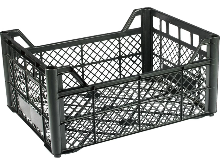 Ящик 400х300х185 сетка ромб чёрный купить в Ярославле