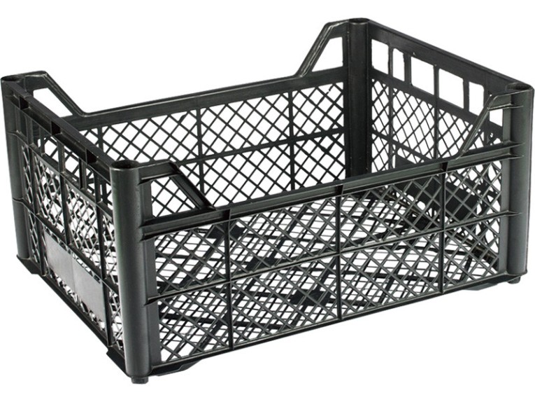 Ящик 400х300х185 сетка ромб чёрный купить в Ярославле