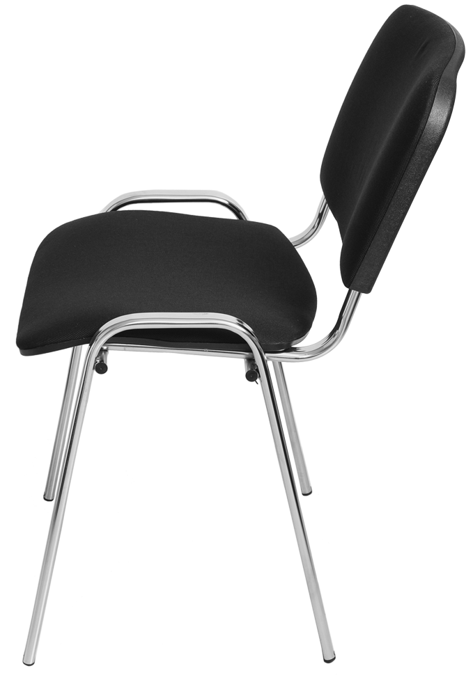 Стул Изо (черная ткань, хром) купить в Ярославле