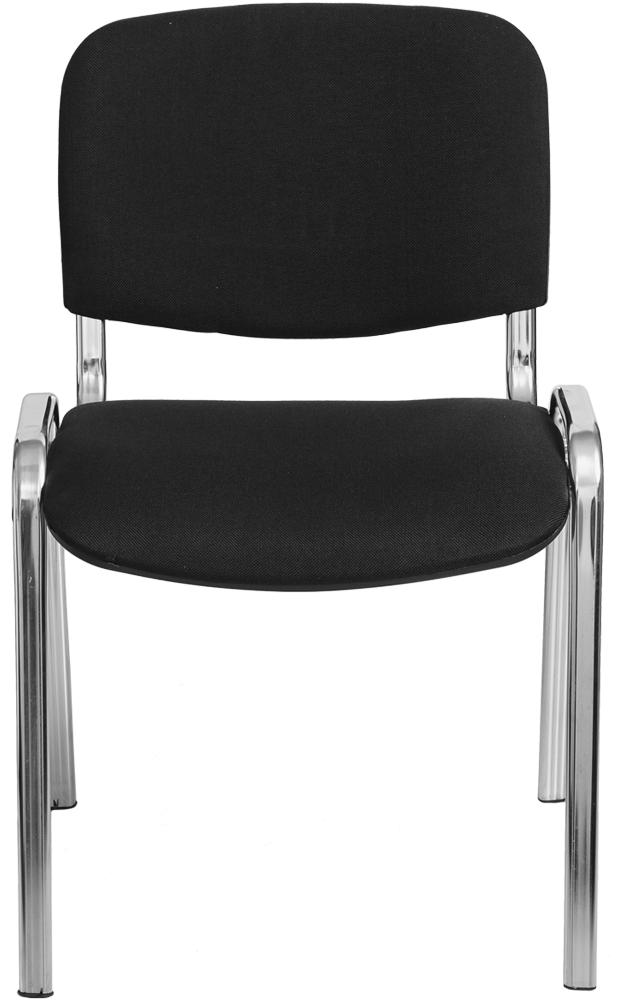 Стул Изо (черная ткань, хром) купить в Ярославле