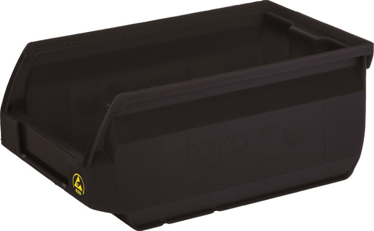 Ящик Sanremo 170х105х75 PP, черный антистатичный купить в Ярославле Ящик Sanremo 170х105х75 PP, черный антистатичный купить в Ярославле