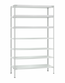 Стеллаж металлический Титан МС-500 2300х1200х600 7 полок Стеллаж металлический Титан МС-500 2300х1200х600 7 полок