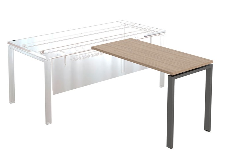 Брифинг-приставка NT 120 вяз натуральный/антрацит купить в Ярославле