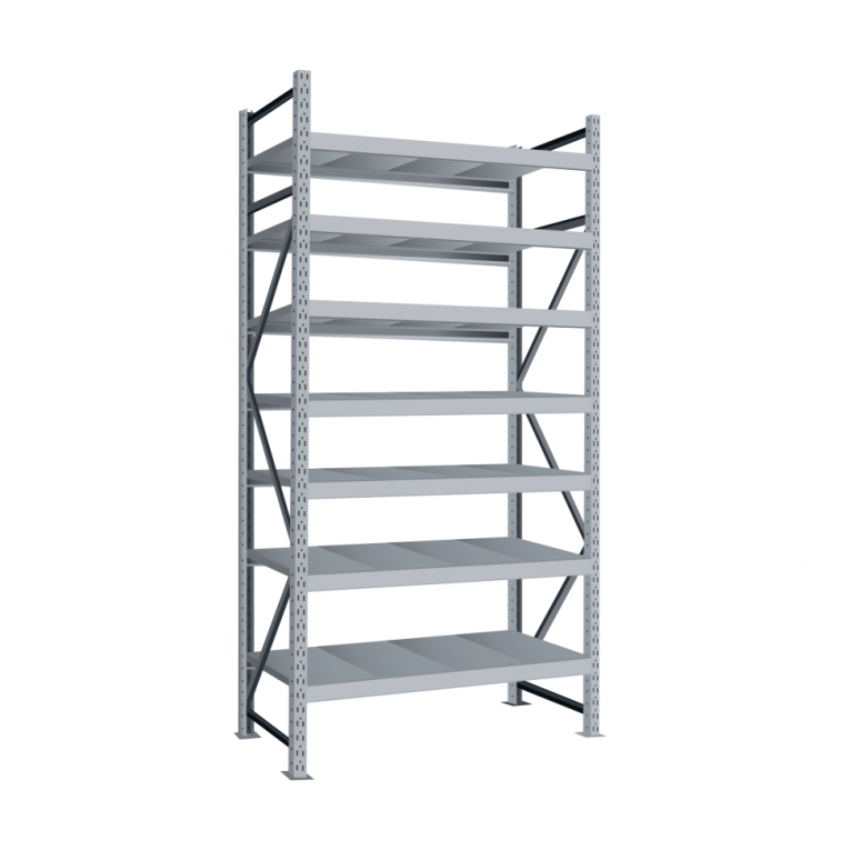 Стеллаж грузовой Диком СТ-051 5000х1200х650 с 7 ярусами купить в Ярославле