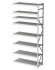 Дополнительная секция MS Profi 2500x1200x800 8 полок купить в Ярославле