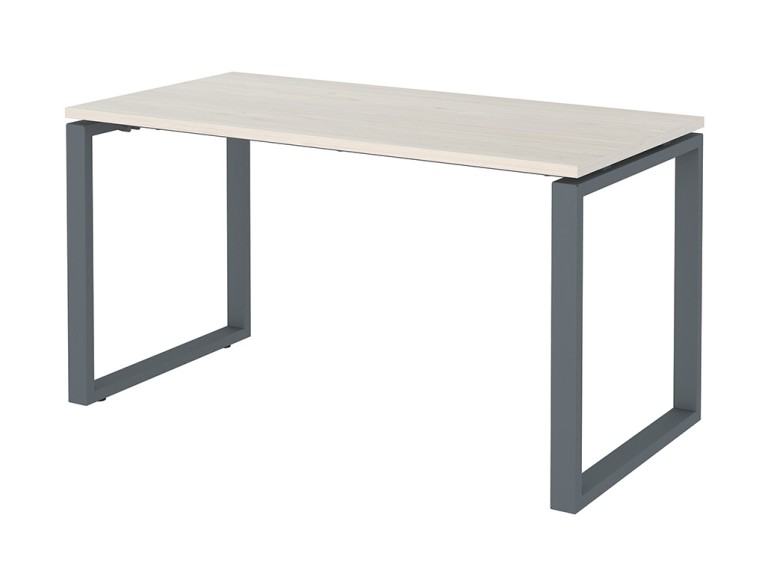 Стол NTO 140x70 белое дерево/антрацит купить в Ярославле Стол NTO 140x70 белое дерево/антрацит купить в Ярославле
