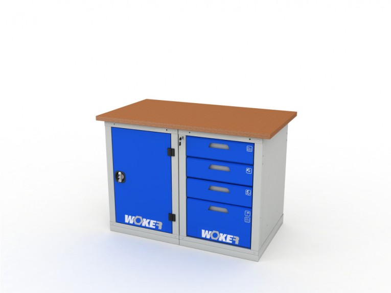Верстак двухтумбовый WOKER PRO 2104.1200 купить в Ярославле