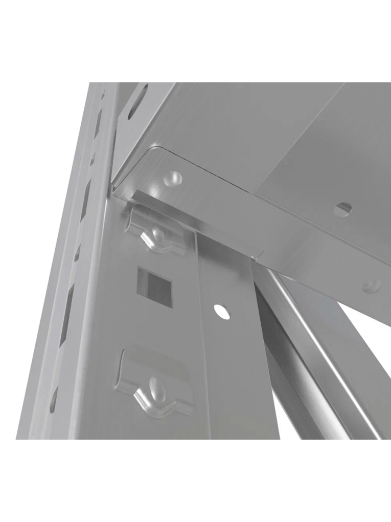 Стеллаж MS U 2000x700x1000 3 полки (400 кг, металл) купить в Ярославле