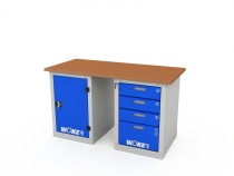 Верстак двухтумбовый WOKER PRO 2104.1500 Верстак двухтумбовый WOKER PRO 2104.1500