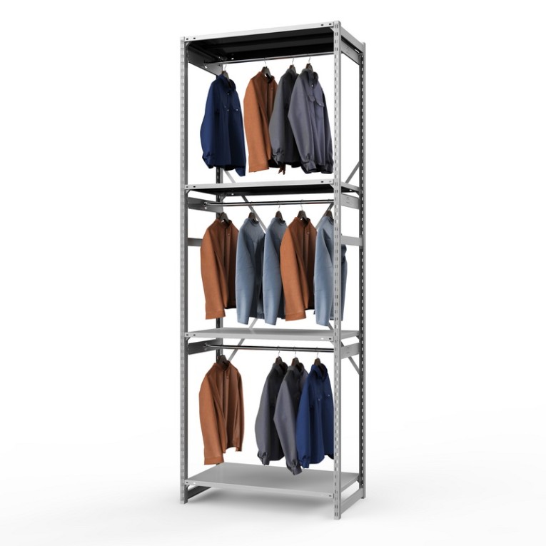 Стеллаж металлический ТСУ Универсал, 3000х1060х500 мм.Штанги: 3шт. Полки: металл 4 шт. купить в Ярославле