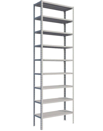 Стеллаж MS Strong 2350х1200х500 9 полок купить в Ярославле