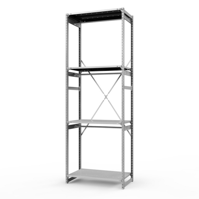 Стеллаж металлический ТСУ Универсал, 3000х1060х500 мм.Штанги: 3шт. Полки: металл усил. перф. 4 шт. купить в Ярославле Стеллаж металлический ТСУ Универсал, 3000х1060х500 мм.Штанги: 3шт. Полки: металл усил. перф. 4 шт. купить в Ярославле