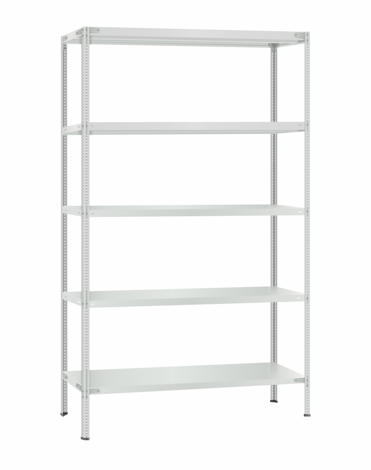 Стеллаж металлический Титан МС-500 2400х1200х300 5 полок купить в Ярославле